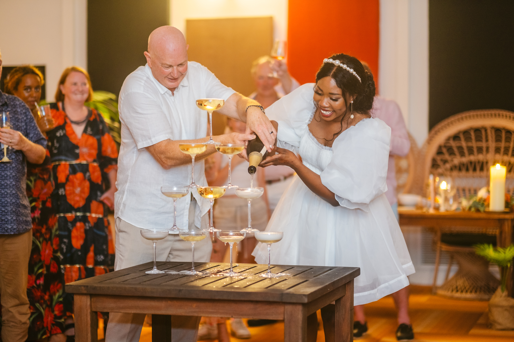musket cove fiji wedding photos