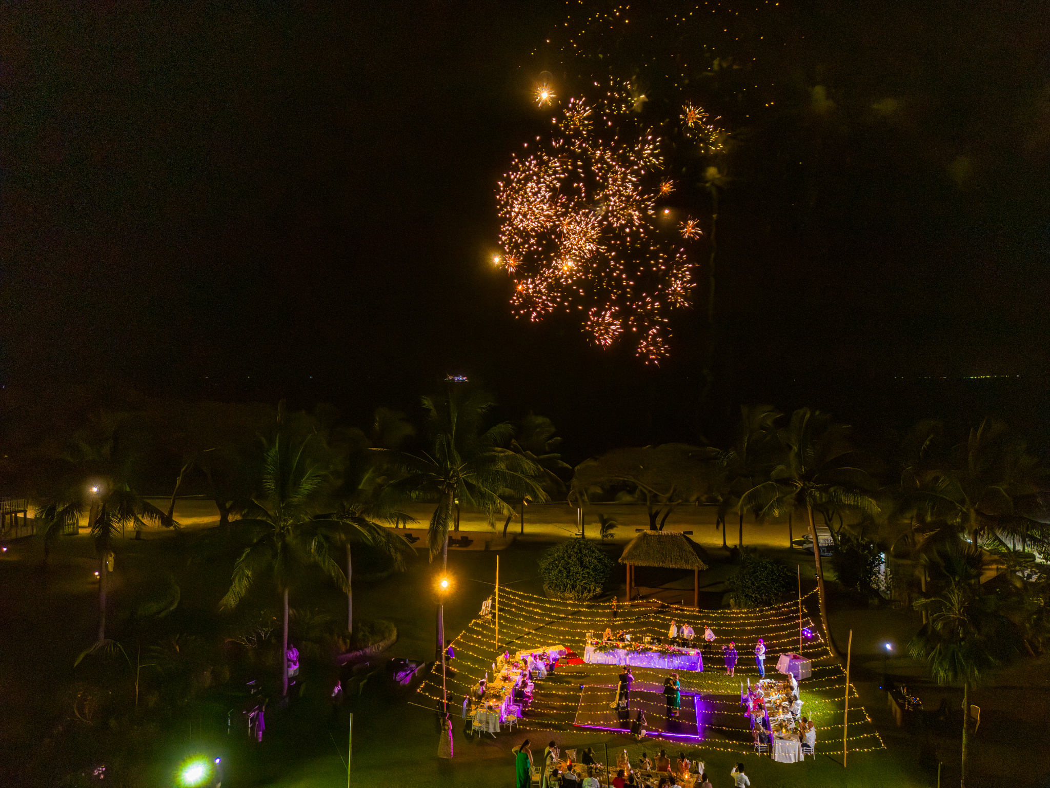 sofitel fiji wedding reception photos